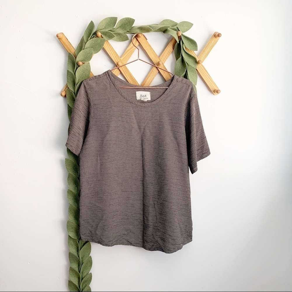Flax Oversized Top